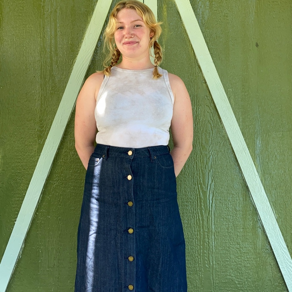 Michael Kors denim skirt